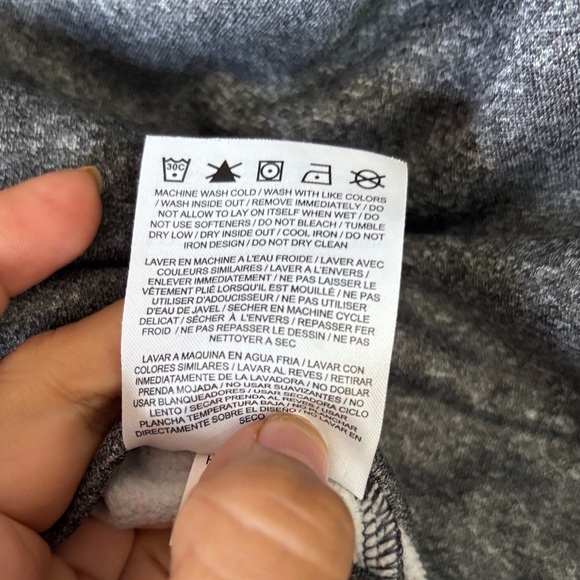 Nike Charcoal Sweatshirt with Aqua Swoosh - Picture 5 of 5